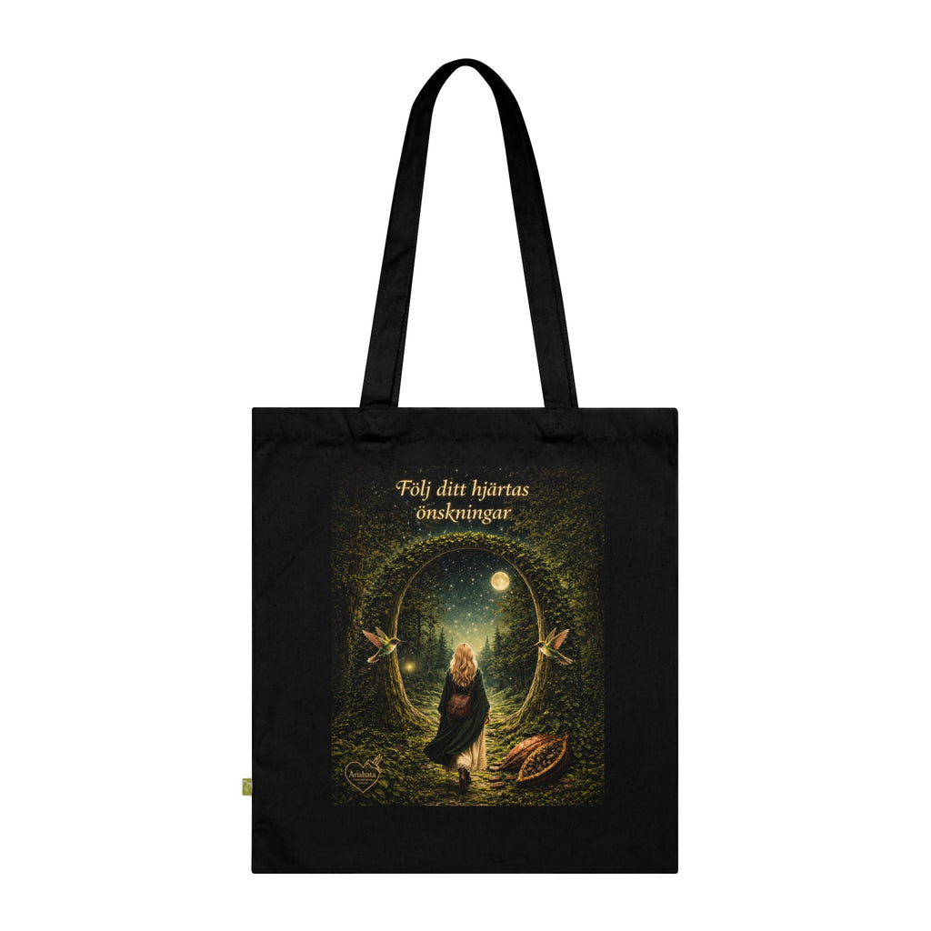 Ceremonial Cacao Tote Bag — Anahata Heart Design