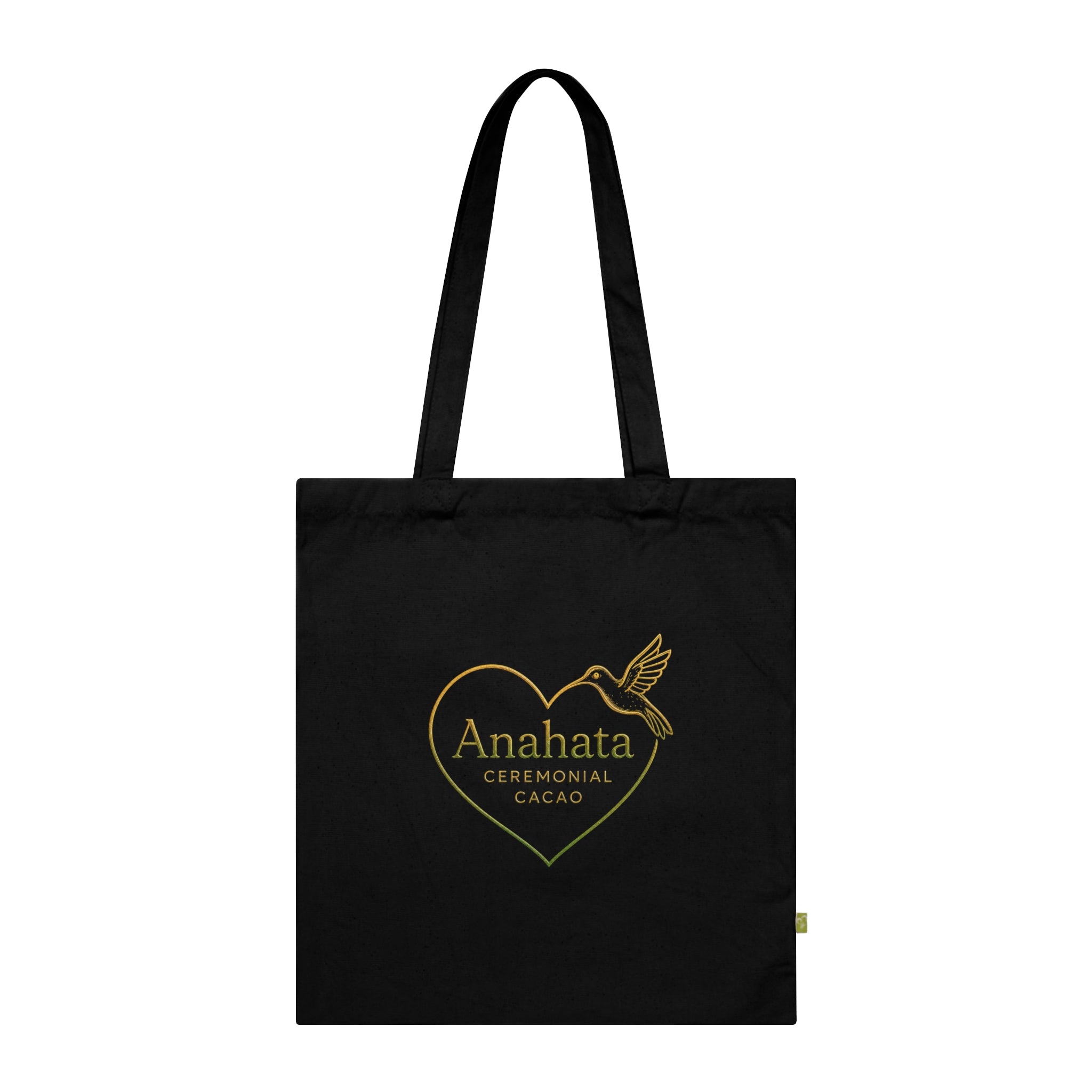 Ceremonial Cacao Tote Bag — Anahata Heart Design