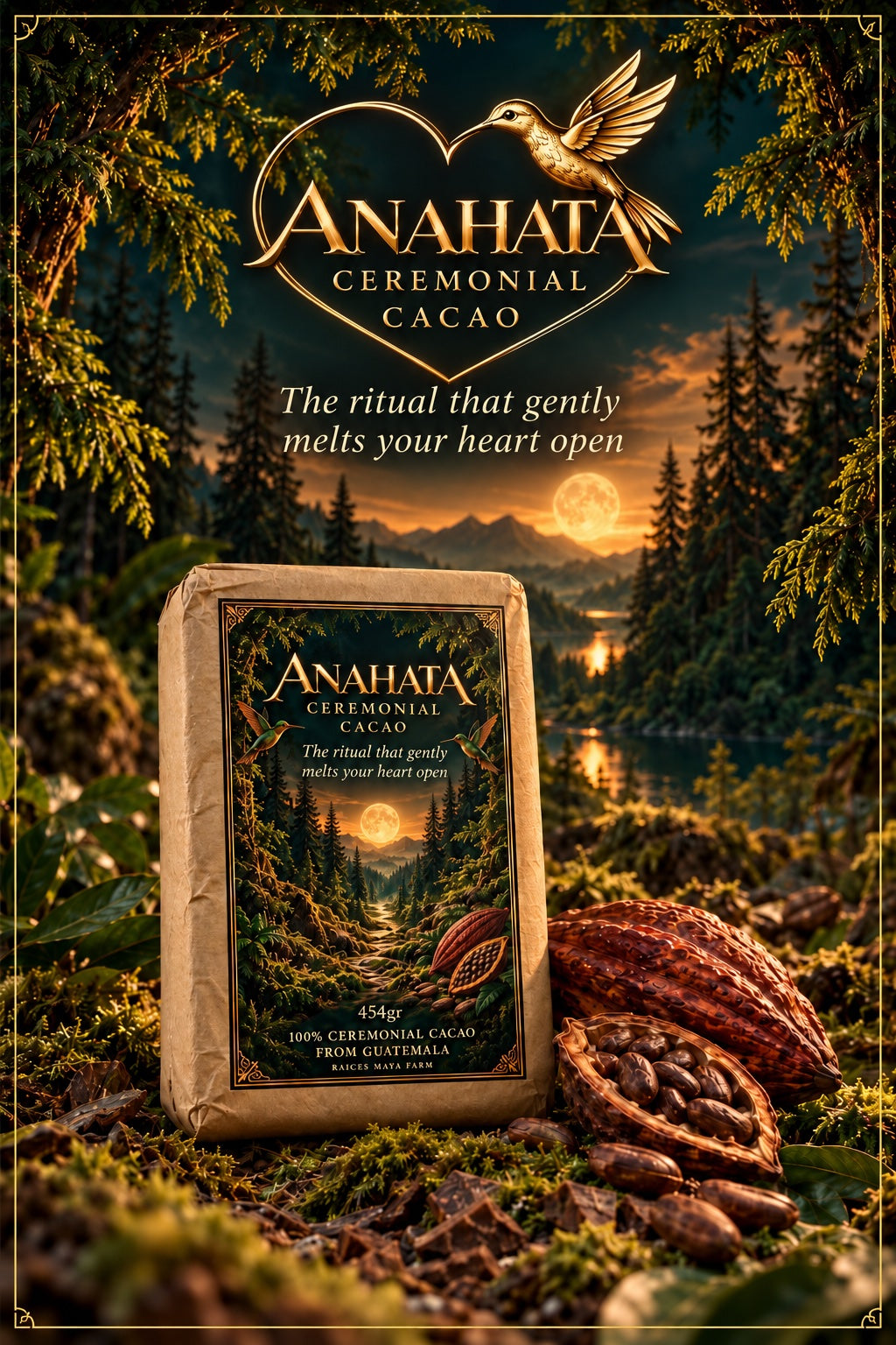 Anahata Ceremonial Cacao 454gr